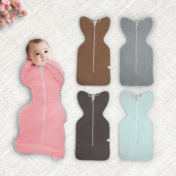 Baby Sleeping Bags Newborn Baby Cotton Zipper Swaddle Blanket Wrap Sleepsack Infant Sleeping Pouch 0-3 Months