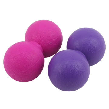 High Density Lacrosse Ball Gym Fitness Ball Therapy Relax Exercise Peanut Massage Ball Relieve Stress