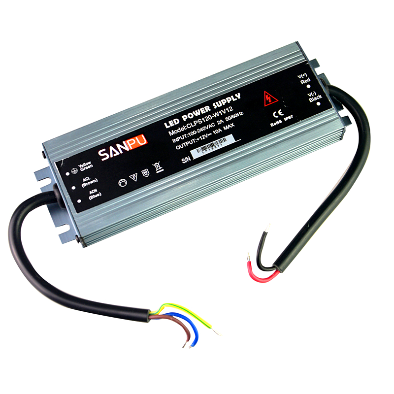 Ultra-thin IP67 Waterproof Power Supply DC 12V 24V Lighting Transformer 60/100/120/150/200/250/300W LED Driver For LED Strip
