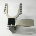Mechanical slingshot DIY accessories 25*25mm pedal sliding module Stainless steel trigger Strong rubber band Slingshot
