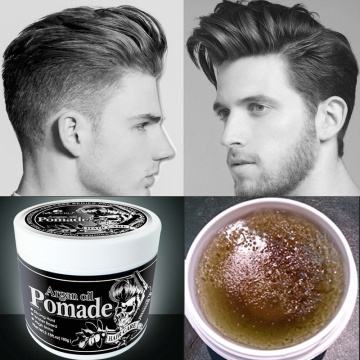 Mokeru 2pcs/Lot Long lasting EXtra Strong Hold Hair Gel Moisturizing Balsam Oil Wax for Hair Styling Wax Men Pomade Edge Control