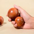 1 Pc Mini Wooden Fitness Ball Massage Handball Health Meditation Exercise Stress Relief Balls Hand Relaxation Accessory