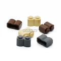 MARUMINE 30136 Modified 1 x 2 Log with Wave 100PCS/Lot Building Bricks Assembles Particles Classic Blocks Parts Toys For Kids