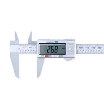 Urijk 0-150mm Caliper Measuring Tool 6 Inch LCD Display Digital Vernier Caliper Measuring Instrument Plastic Vernier Caliper