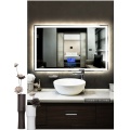 CTL305 Wall-mounted Led Bathroom Mirror Intelligent HD Bath Mirror Explosion proof Anti-fog Mirror White/Warm light 110V/220V