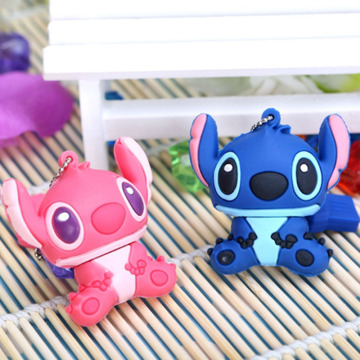 2016 New Stitch USB flash drives 64GB 32GB 16GB 8GB Pen drives flash card External storage cartoon usb flash drive The best gift