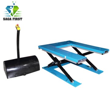 600KG 1000KG 1500KG U Shape Hydraulic Scissor Lift Table Pallet Lifter