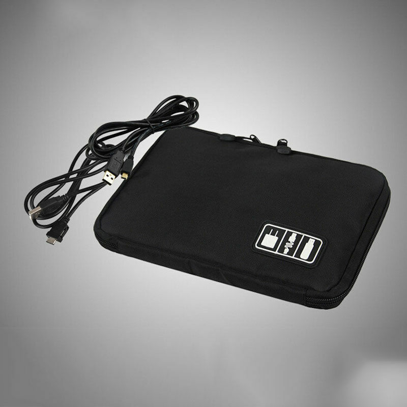 Gadget Organizer USB Flash Drives Case Organizer Bag Digital Storage Pouch Data Earphone Cable Convenient Solid Storage Pouch