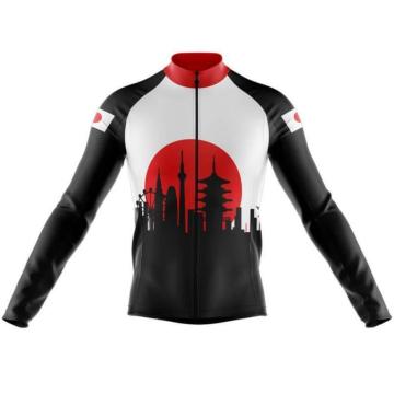 2020 Japan New team cycling jersey long sleeve Winter Thermal Fleece&no Fleece cycling clothing max storm