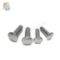 50pcs M6*8/10/12/14/16/18/20/22/25/30 Aluminum Flat Round Head Half Hollow Shank Rivet Aluminum Rivet Nut