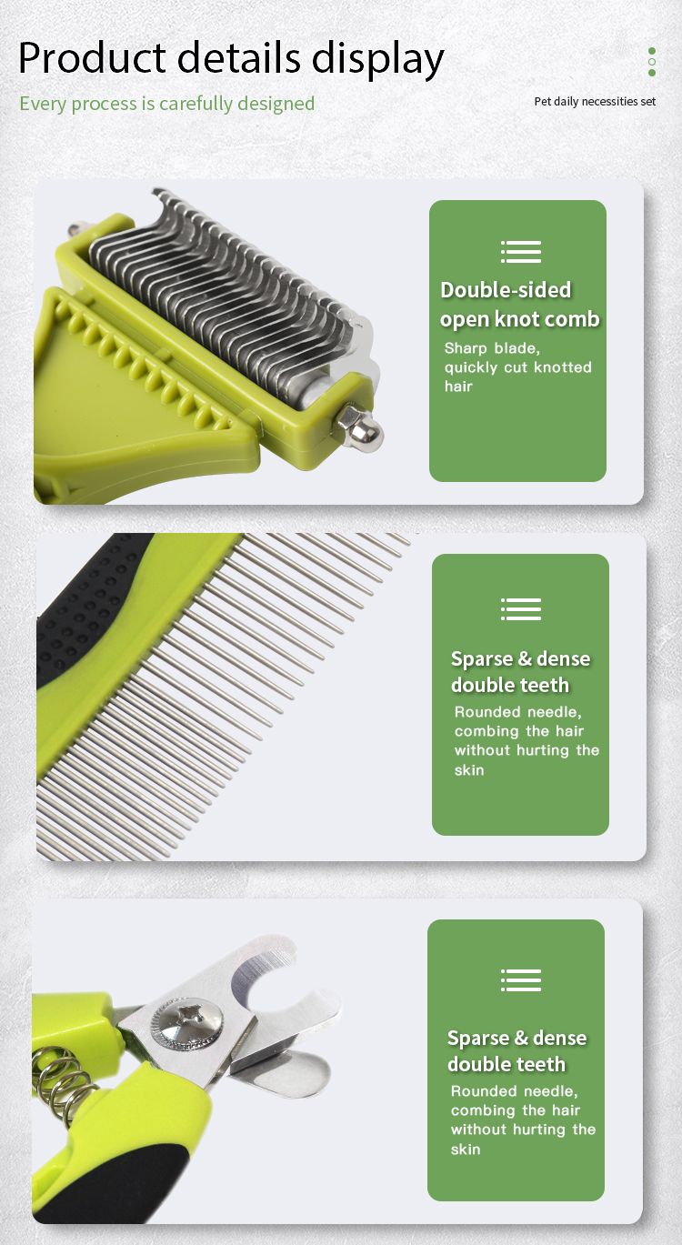 pet grooming set  details  (5)