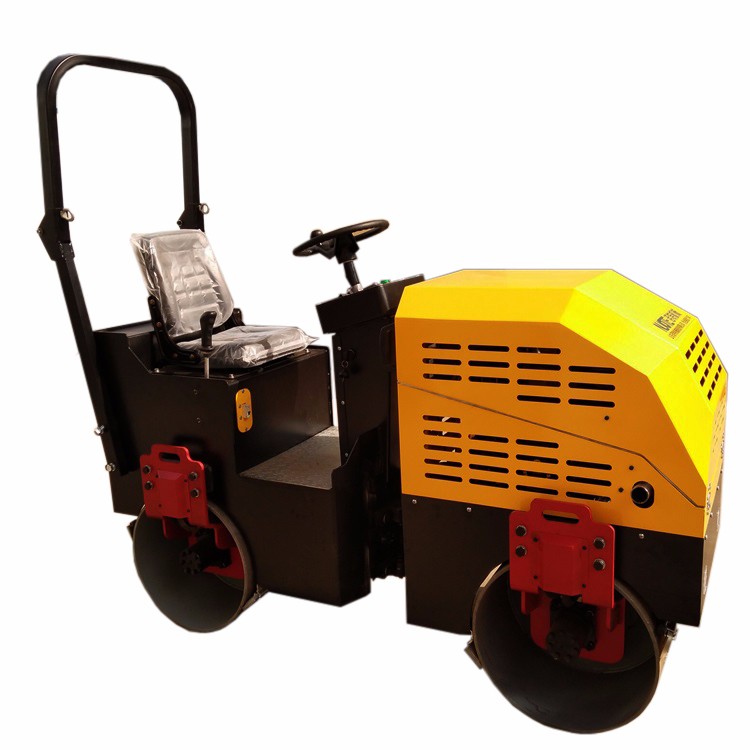 2.5ton double wheel seat full hydraulic road roller