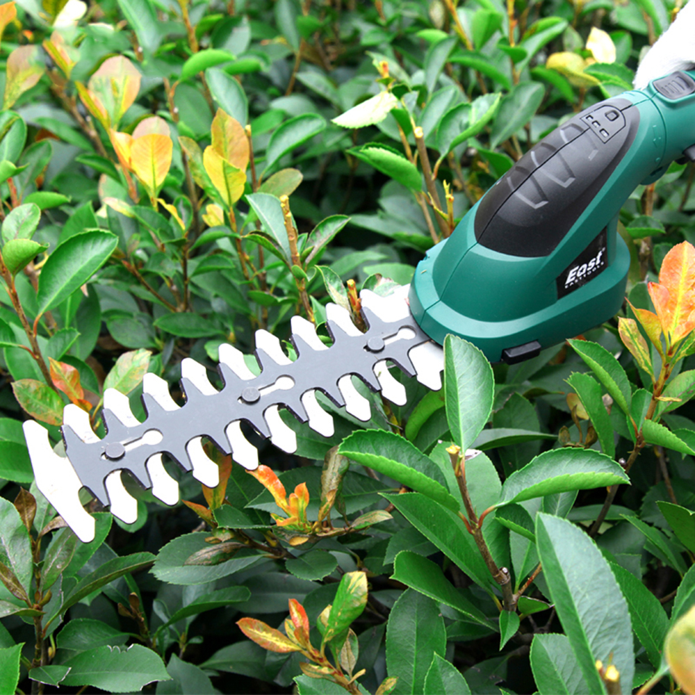 Cordless Grass Shear 7.2V Rechargeable Hedge Grass Trimmer Shrub Cutter Garden Tools Power Tools