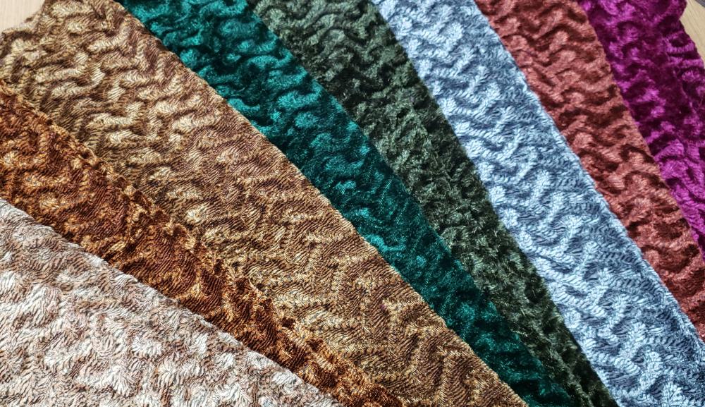 Velvet Fabric Upholstery C