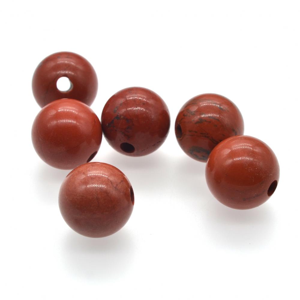 12MM Red Jasper Chakra Balls & Spheres for Meditation Balance