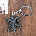 dongsheng Fashion World of War craft Night Elf Emblem Keychain Key Holder WOW World of War craft Key Ring Chaveiro Gift-50