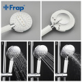 Frap Bathroom Faucet White Shower Faucet Rainfall Shower Wall Mounted Bathtub Shower Mixer Tap Shower Faucet Shower Set F2449