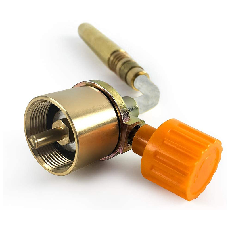 Gas Welding Torch Head Nozzle,Brazing Self Ignition Trigger Propane Brass Welding Heating BBQ Plumbing Nozzles