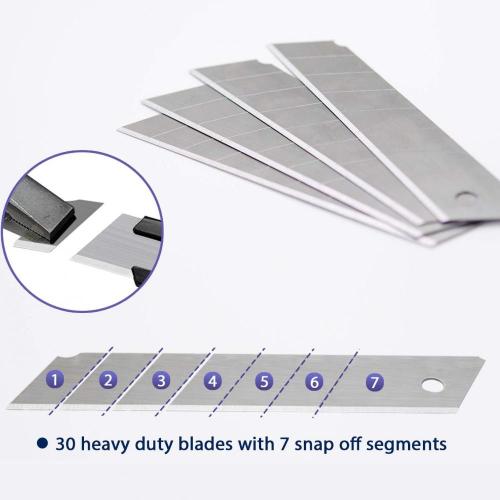 25mm Heavy Duty Snap-off Utility Knife Blades Supplier, Supply Various 25mm Heavy Duty Snap-off Utility Knife Blades of High Quality