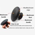 1pcs Mushroom Meteorite Massager Mushroom Shape Hot Face Massage Stones Set Bian Spa Heater Basalt Rock Heater