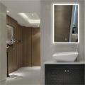 Rectangular Wall Backlit Mirror With Lights LED