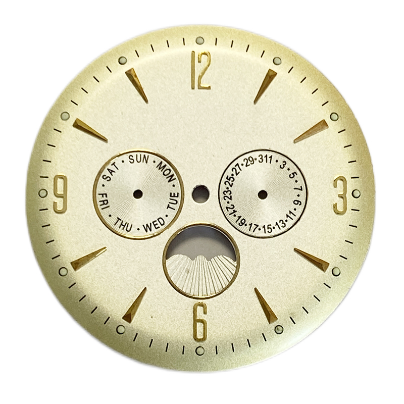 Pie Pan watch dial 
