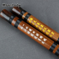 Bamboo Flute with Red Lines Musical Instruments Chinese Handmade Woodwind Instrument Flute supply learning material not xiao