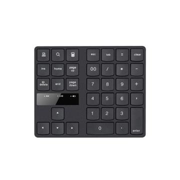 Keyboard Mini Keyboard Wireless Number Pad Rechargeable Keypad For Laptop PC 35 Keys One Hand Ergonomic Game Keypad 2021