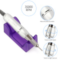 25W 35000RPM Electric Nail Drill Machine With Handpiece&Foot Pedal Speed Control&11 Drill Bits Manicure Nail Polisher Drill