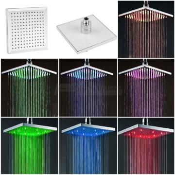 7 Color Changing Rainfall Shower Head 8
