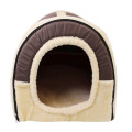 2 in 1 Home and Sofa For Dog Bed Cat Puppy Rabbit Pet Warm Soft Warm Pet Kennel Sofa Sleeping Bag House Puppy Cave Bed