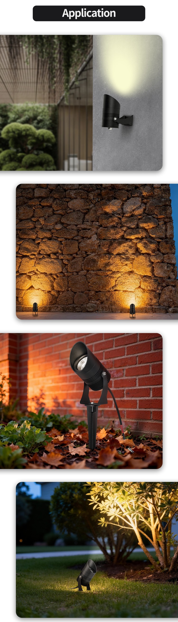 Outdoor Garden Landscape Spike Light