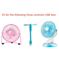 1PC USB Fan Speed Controller DC 4-12V Reducing Noise Multi-stall Adjustment Governor Mini Portable Fan Parts Accessories