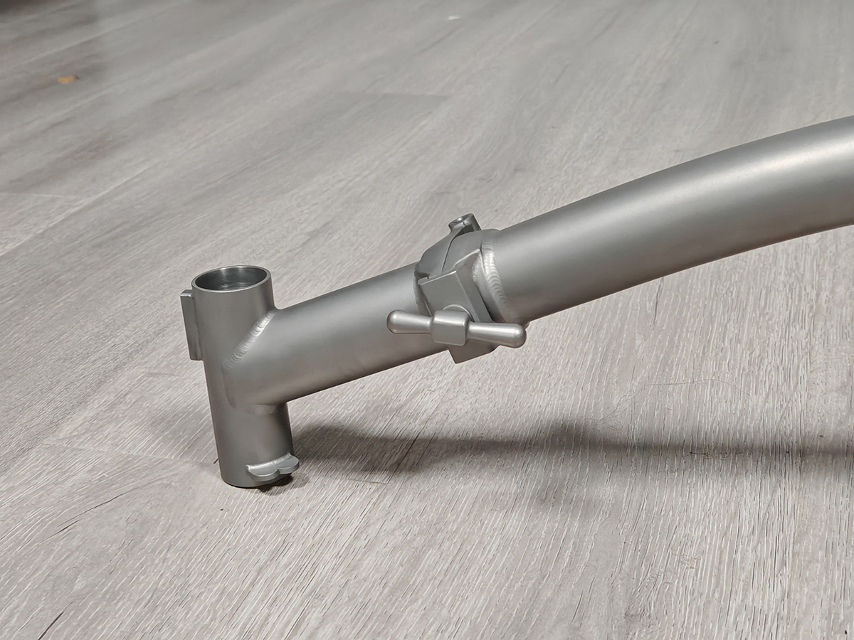 Ti main frame for Brompton