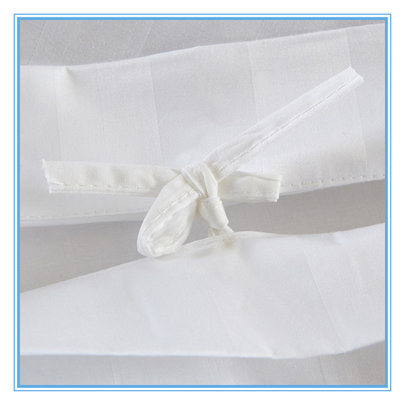 white sheets,hotel purefied cotton 80% old and new hotel linen strip health care couch for massage Medical beds with sheets