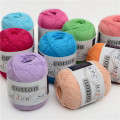 50g/ball Worsted Soft Baby Yarn 100% Cotton Yarn Hand Knitting Yarn Crochet Cotton Thread for Infant Sweater Blanket JK486