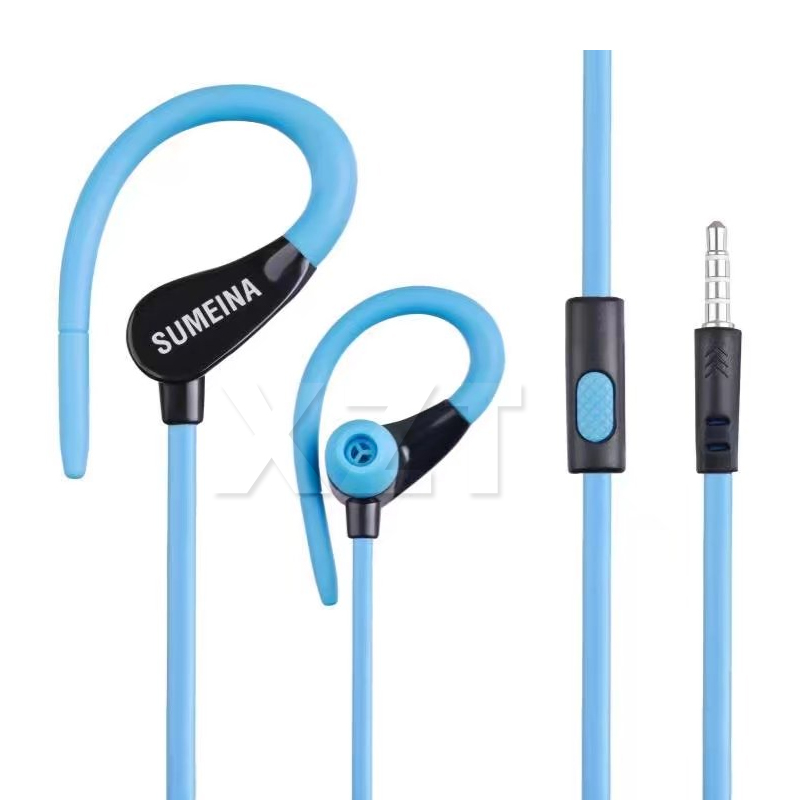 Newest Fashion SMN-11 Earphone Headphones 3.5mm Stereo Earhook Bass Sound Headset for Running Sport for Android Phone Laptop PC