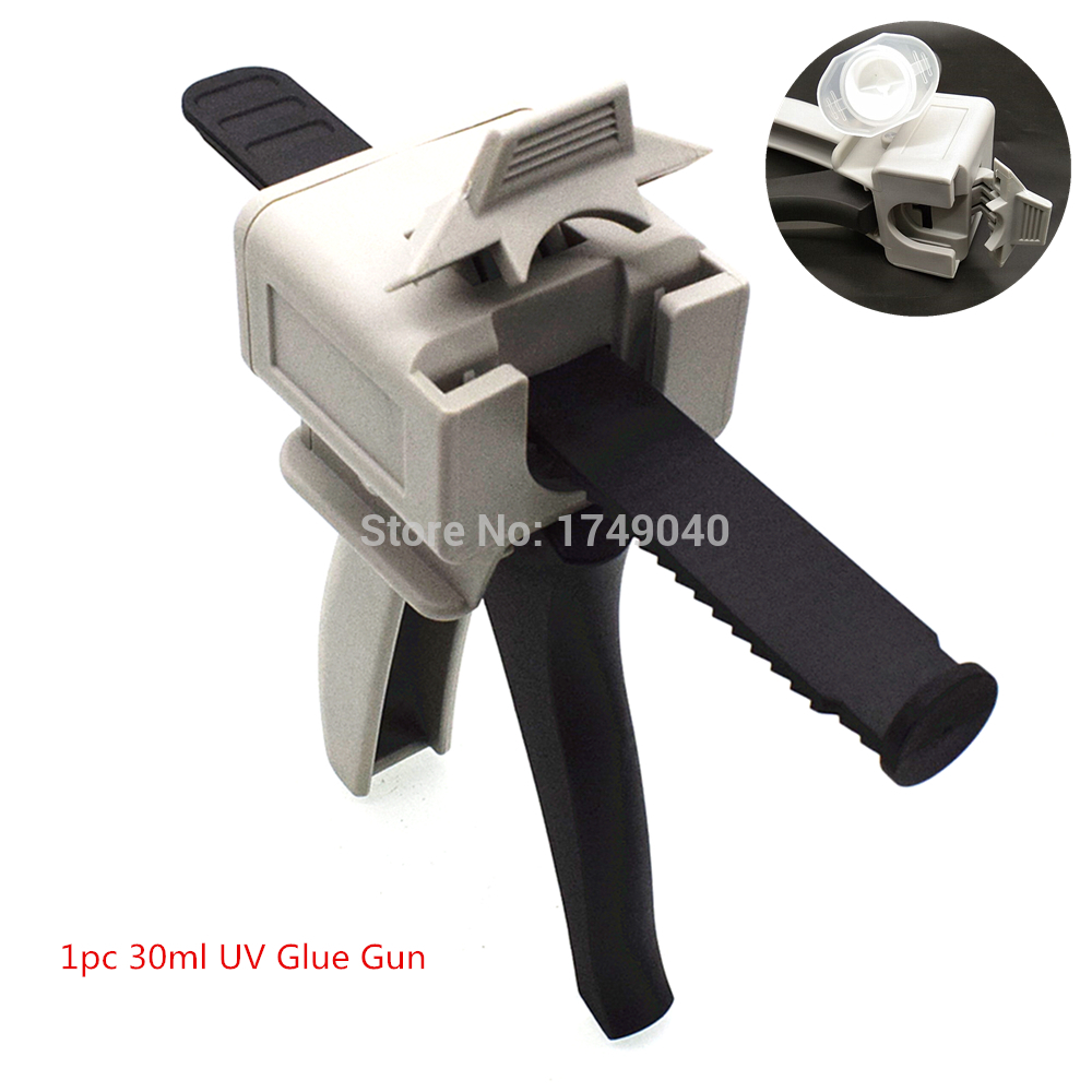 Glue Gun 30ml 55ml UV Glue Dispenser Manual Glue Guns Hand Tools Caulking Gun Adhesive Applicator 30cc 55cc Single Liquid Guns