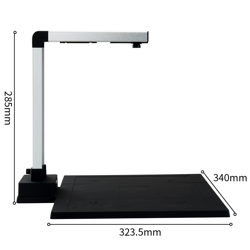 Deli 15151# 10 mega pixels high definition OCR visual presenter A3 office documents Automatic Focusing fast visual presenter