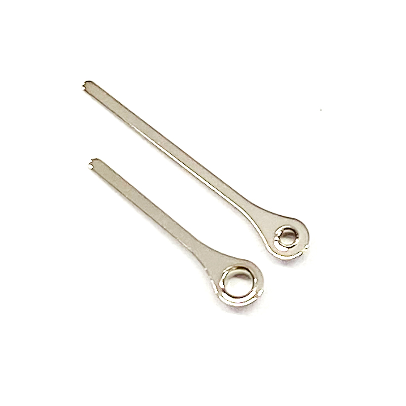 Diamond cut watch hands