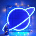 Blue Planet Light Neon Light Sign