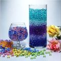 500pcs Water Plant Flower Jelly Crystal Soil Mud Water Pearls Gel Beads Balls Decoration Vase Crystal Planting Seedlings Crystal