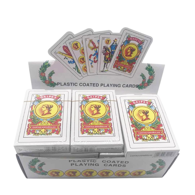 50 Cards Deck Spanish Playing Cards Magic Props Family Party Board Game Poker Cards