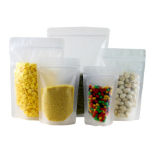 Resealable Transparent Packaging Stand Up Pouch