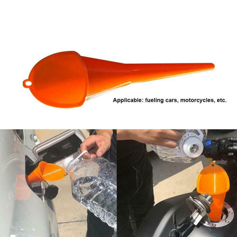1PCS Car Oil Filling Fill Funnel Motorcycle Forward Control Bike Plastic Funnel Wear-resistant Oil Filling Funnel
