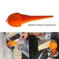 1PCS Car Oil Filling Fill Funnel Motorcycle Forward Control Bike Plastic Funnel Wear-resistant Oil Filling Funnel