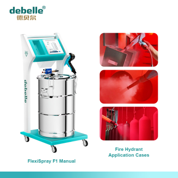 Precision Manual Powder Coating Machine for Fire Hydrants