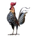 Tooarts Metal Figurine Iron Rooster Home Decor Articles Vivid Colorful Figurine Craft Gift For Home Decoration Accessories