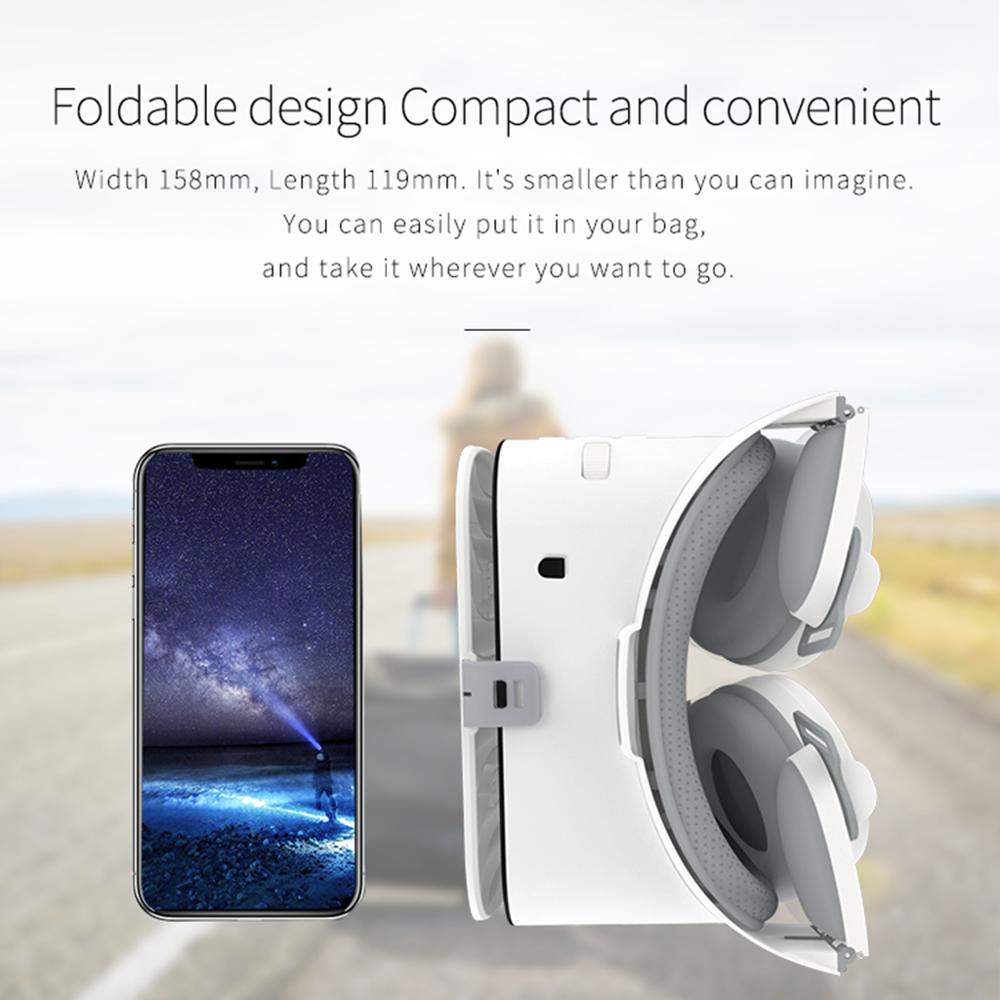 3D VR Glasses BOBOVR Z6 Foldable Stereo Virtual Reality Headset Helmet Stereo For 4.7-6.2' For Smart Phone Viar Binoculars