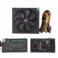 110~220V 650W PC Power Supply 14cm LED Silent Fan 24 Pin PCI SATA ATX 12V Computer Desktop Power Supply For Computer